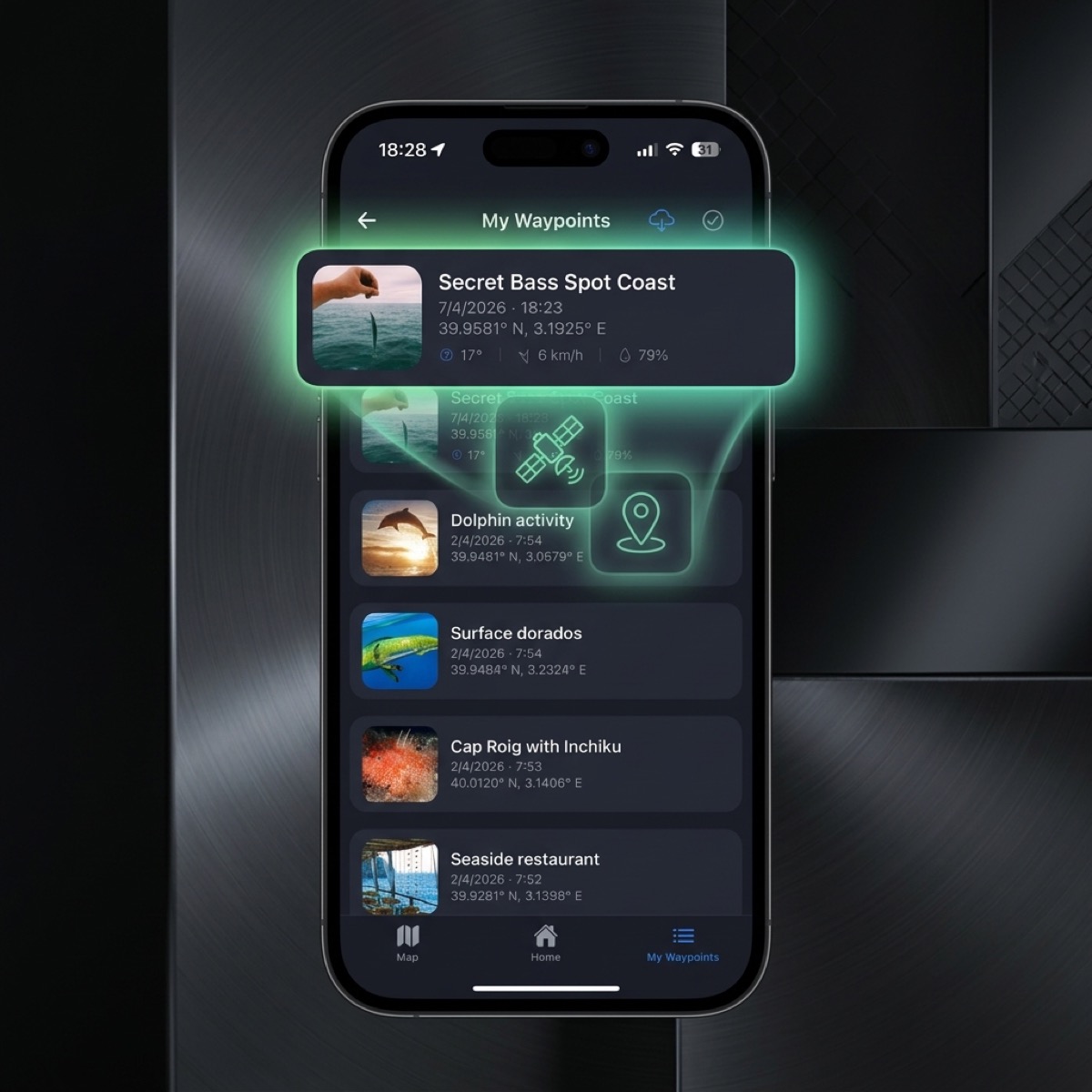Visueller Ablauf, wie CAPTA einen rohen Screenshot in organisierte Navigationsdaten verwandelt