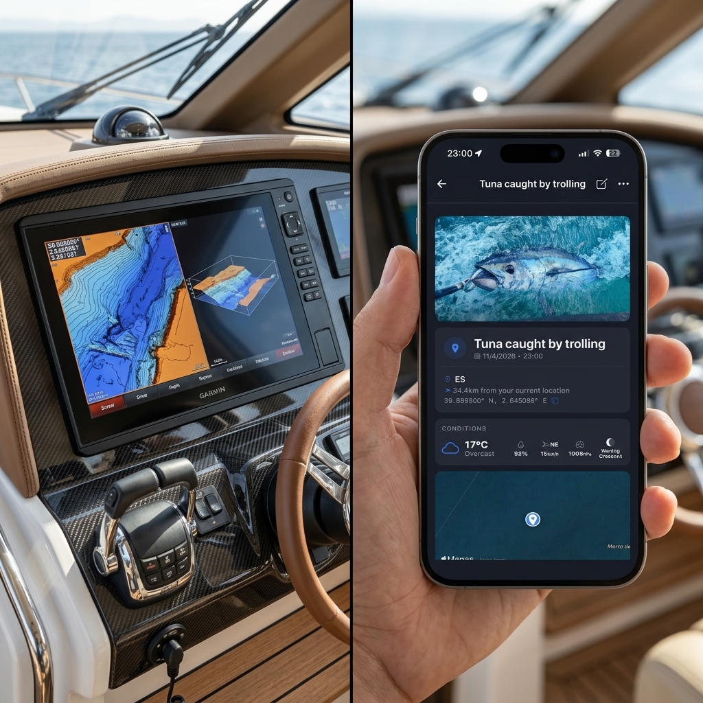 Technical comparison between a modern Garmin device and CAPTA precision