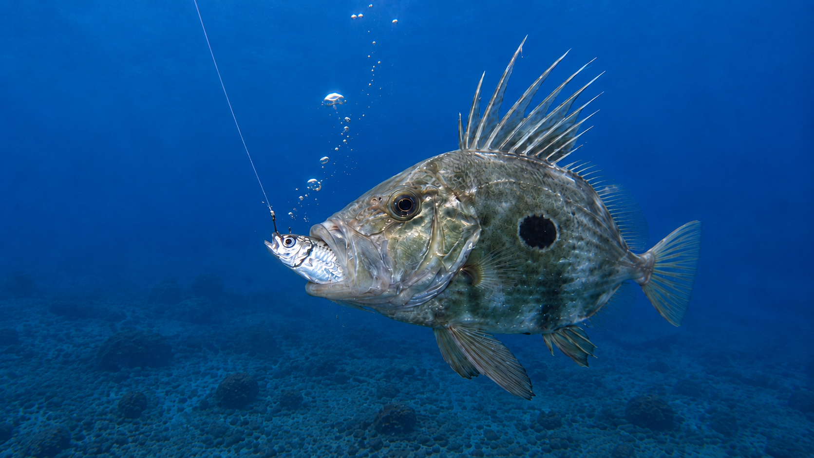 Como pescar peixe-galo com isca viva | Guia completo