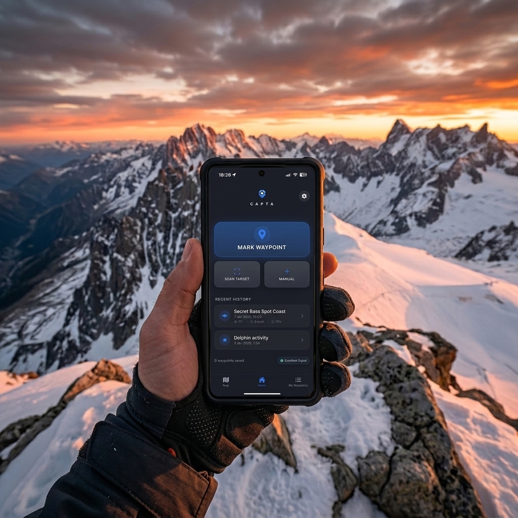 Interface de CAPTA en expedition de montaña