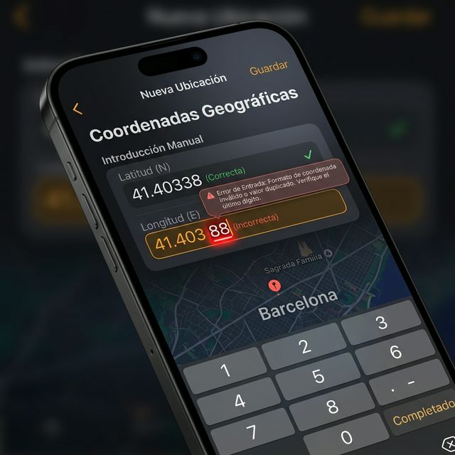 Fehler bei der Anzeige eines falschen Standorts in der App
